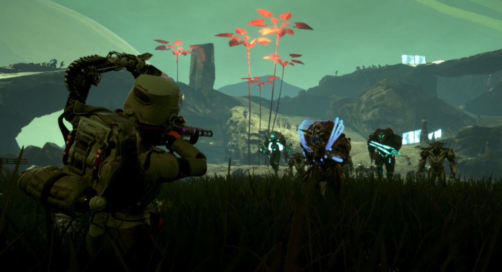 Gameplay screenshot of Stellar Survivor